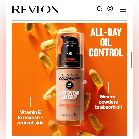 3 bottles of REVLON COLORSTAY Combo/Oily Skin Matte Foundation 450 Mocha Sealed - Picture 7 of 7
